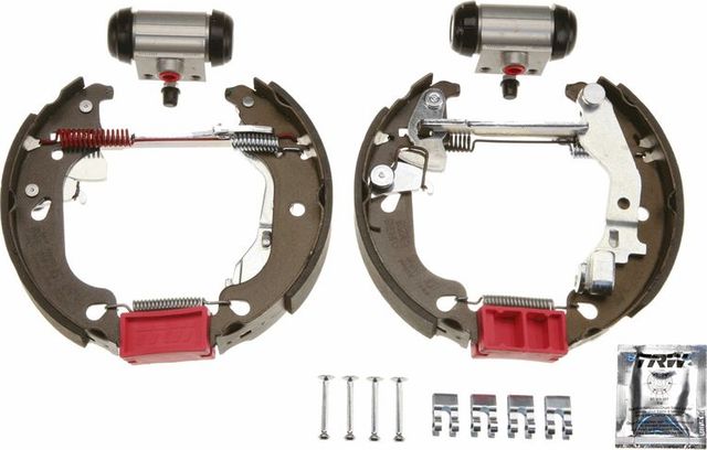 Тормозные колодки TRW (алюминий) задние для Fiat Punto II 1999-2012. Артикул GSK1772
