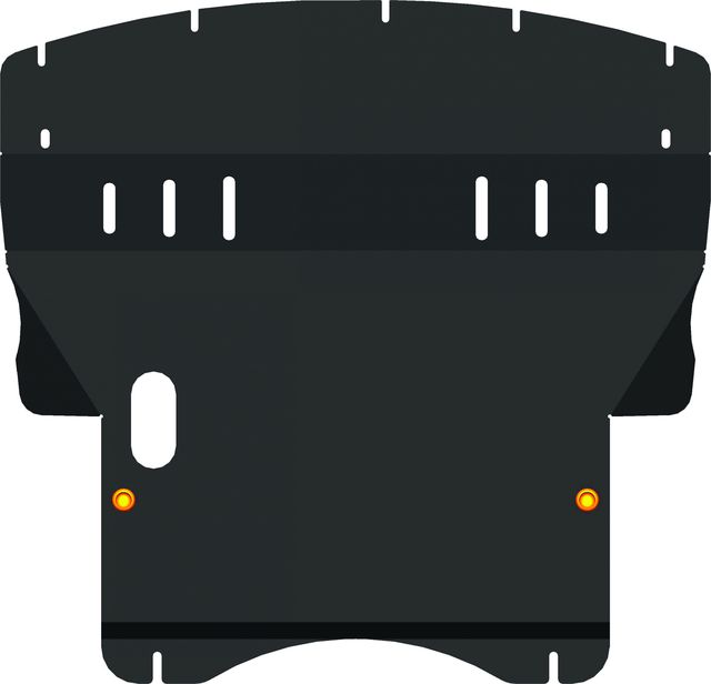 Защита Alfeco для картера и КПП Mitsubishi Colt VI до рестайлинга 2002-2008 правый руль. Артикул ALF.14.25