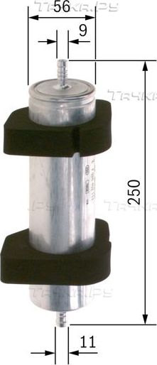 Топливный фильтр Bosch для Audi Q5 I (8R) 2008-2012. Артикул F 026 402 111