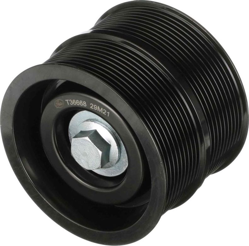 Направляющий (ведущий) ролик приводного поликлинового ремня Gates (Металл). Артикул T36668