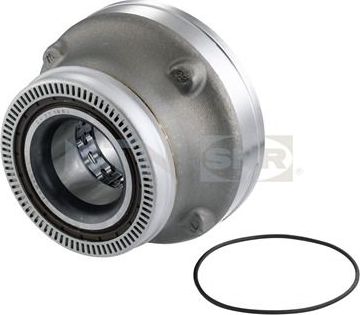 Ступица колеса с интегрированным подшипником (в сборе) NTN / SNR передняя для DAF 45 1991-2000. Артикул HDS225
