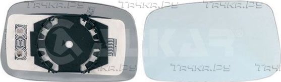Зеркальное стекло бокового зеркала Alkar правое для Lancia Phedra 2002-2010. Артикул 6432854