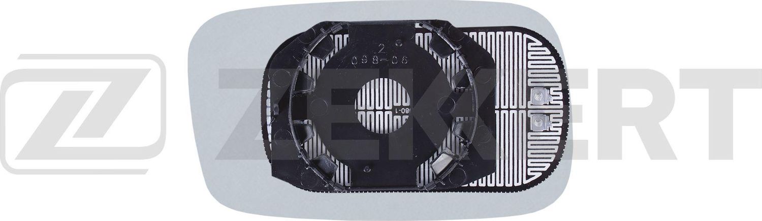 Зеркальное стекло бокового зеркала Zekkert. Артикул SP-1097