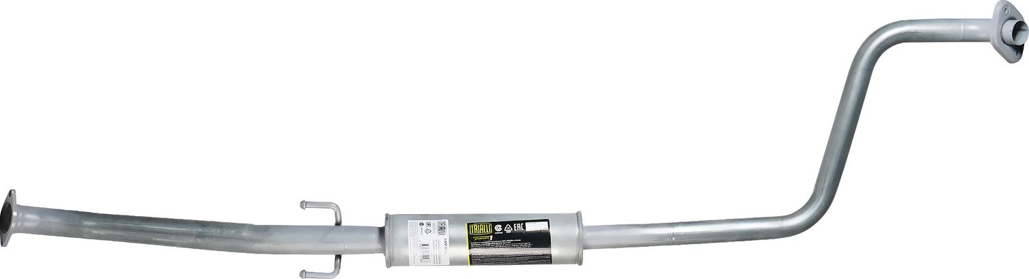 Глушитель (средняя часть) Trialli (алюминий / сталь) для Geely MK I 2005-2015. Артикул EAM 0344