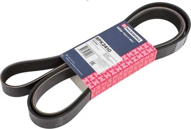 Ремень поликлиновой 8PK2410 Lexus GX 10-, LX 07- Toyota Land Cruiser 200 07-, T (Marshall). Артикул M6310440