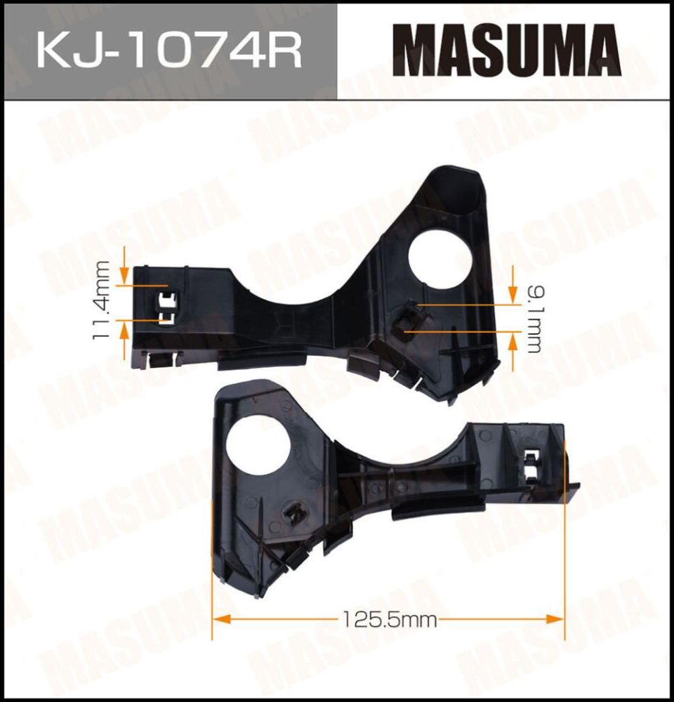 Клипса Masuma. Артикул KJ-1074R