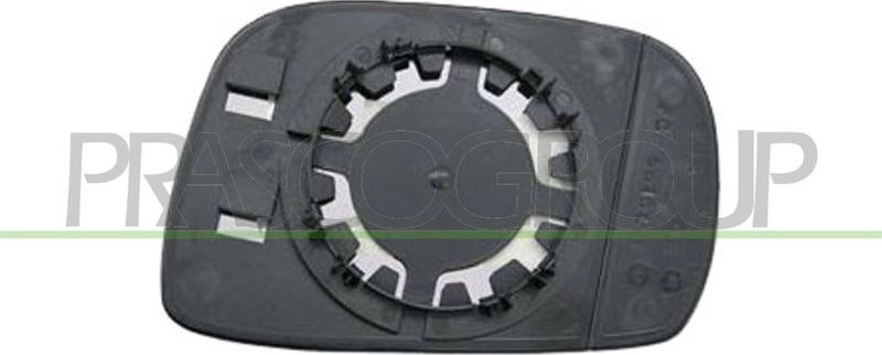 Зеркальное стекло бокового зеркала Prasco. Артикул OP3047504