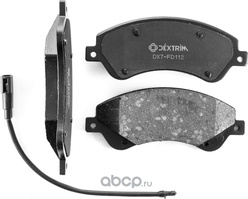 Колодки тормозные передние FORD (TRANSIT) DX7-FD112 Dextrim В Dextrim. Артикул DX7FD112