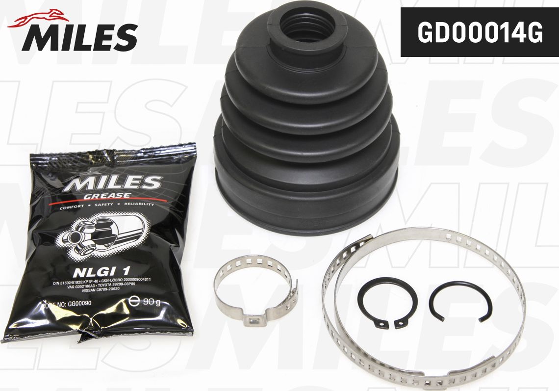 Пыльник шруса (комплект) Miles. Артикул GD00014G