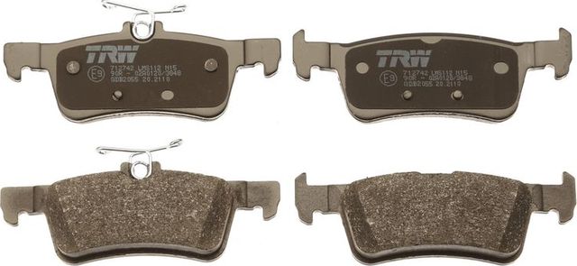 Тормозные колодки TRW COTEC задние для Peugeot 308 II 2013-2026. Артикул GDB2055