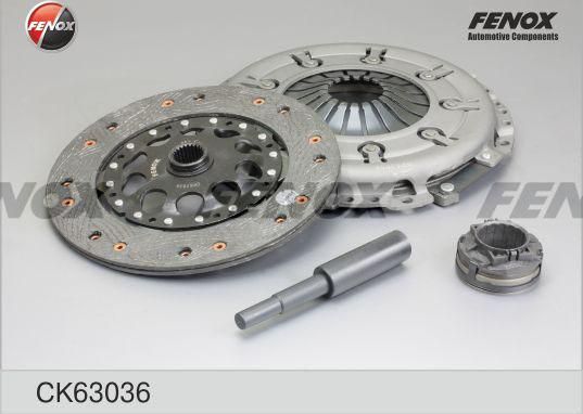 Сцепление (комплект) Fenox для SEAT Exeo 2008-2010. Артикул CK63036