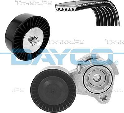 Приводной ремень поликлиновой с роликами (комплект) Dayco для BMW 6 II (E63/E64) 2004-2010. Артикул KPV702