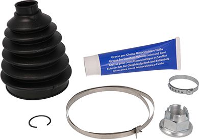 Пыльник шруса (комплект) Metelli (резина). Артикул 13-0484