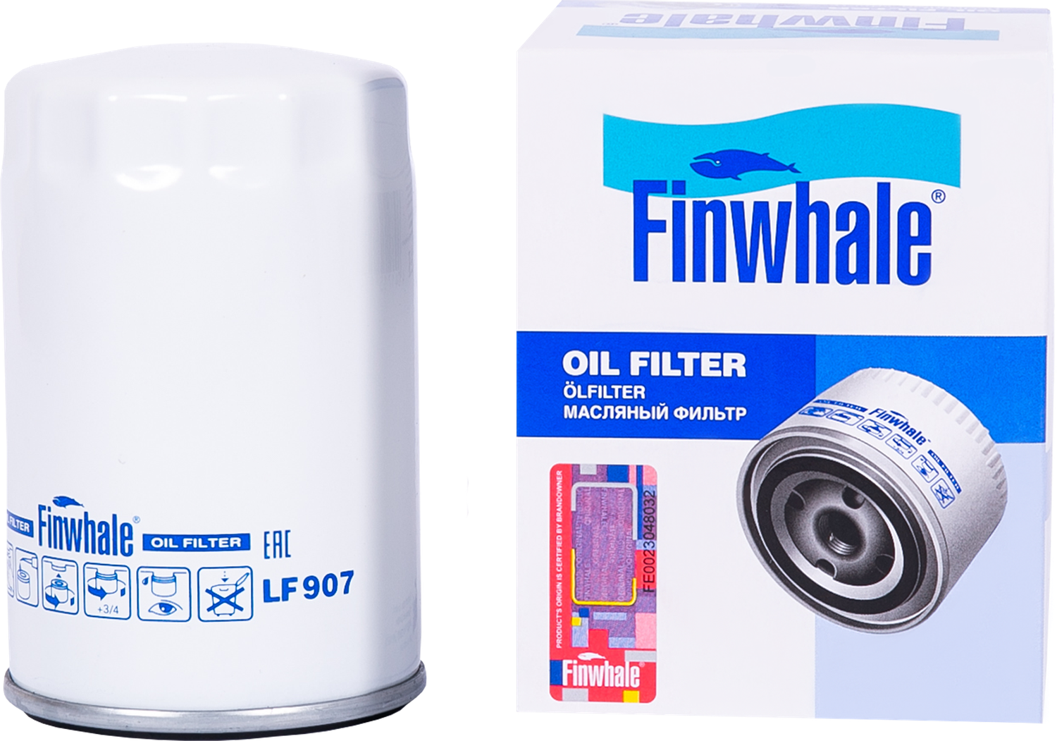 Масляный фильтр Finwhale. Артикул LF907