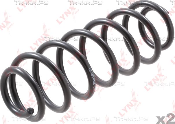 Пружина подвески LYNXauto задняя для SEAT Toledo II 1998-2006. Артикул SC-2611