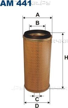 Воздушный фильтр Filtron. Артикул AM 441