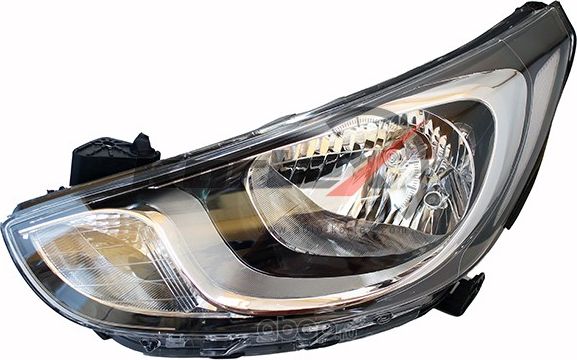Фара HYUNDAI SOLARIS 10- лев. (Kortex) Kortex. Артикул KHL8009STD