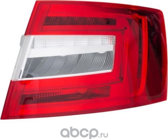 Фонарь задний правый SKODA OCTAVIA 2017- (TYC). Артикул 11-e453-06-2b