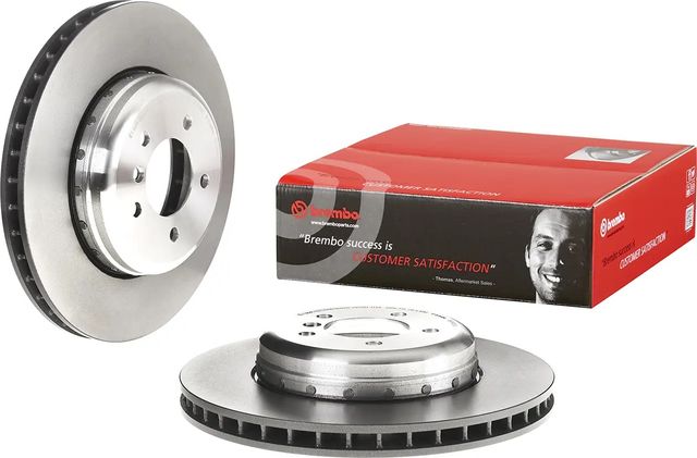 Тормозной диск Brembo PRIME LINE - Composite передний для BMW Z4 II (E89) 2009-2016. Артикул 09.C415.13