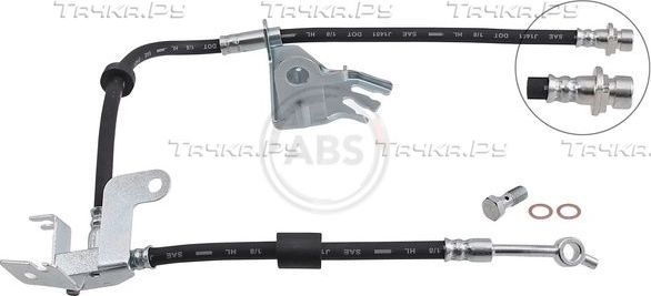 Тормозной шланг ABS передний левый для Land Rover Range Rover Sport II 2013-2026. Артикул SL 6739
