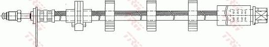 Тормозной шланг TRW. Артикул PHB367