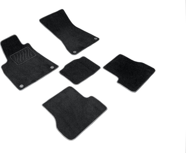 Коврики текстильные Seintex на нескользящей основе для салона Audi A6 C7 2011-2015. Артикул 85219