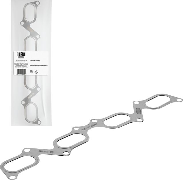 Прокладки выпускного коллектора (комплект) Trialli для ГАЗ ГАЗель 1994-2013. Артикул GZ 102 0024