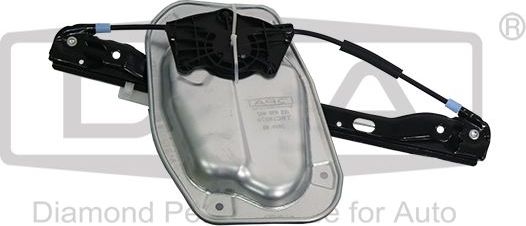 Стеклоподъемник DPA задний правый для Volkswagen Jetta V 2004-2010. Артикул 88390722002