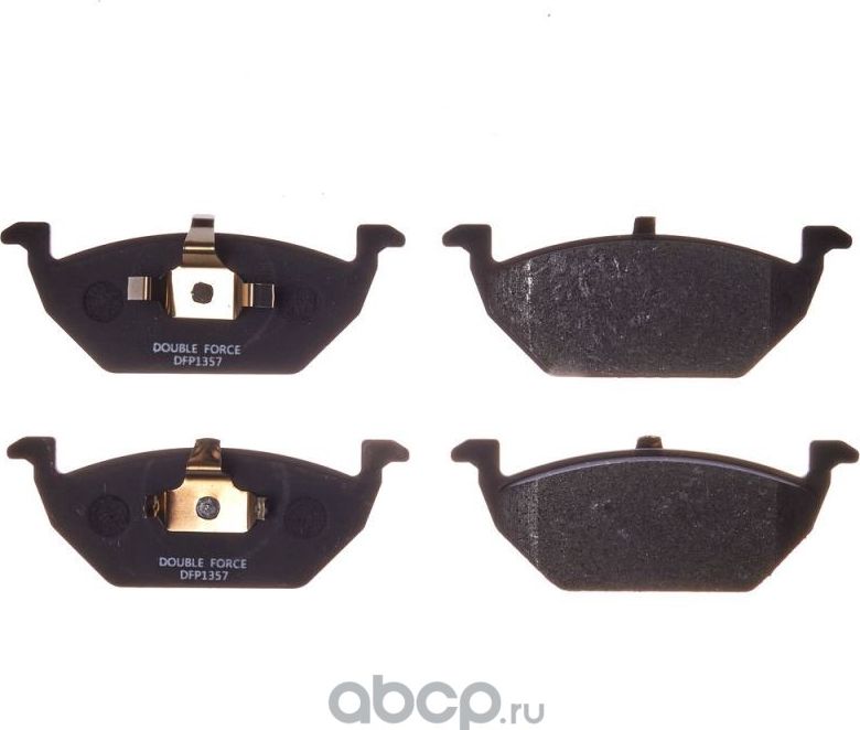 Колодки тормозные дисковые (Double Force) Double Force. Артикул DFP1357