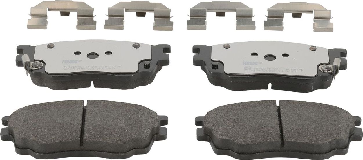 Тормозные колодки Ferodo Premier Eco Friction. Артикул FDB1707