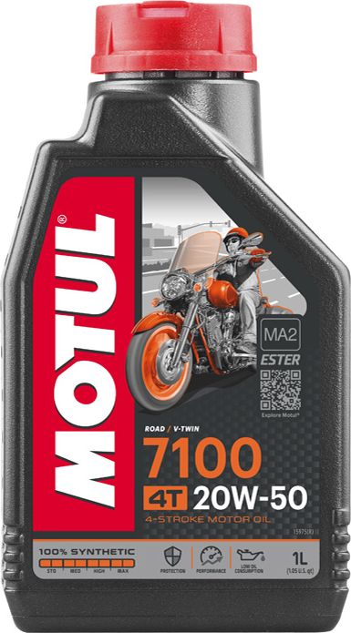 Моторное масло Motul 7100 4T 20W-50. Артикул 104103