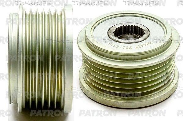 Муфта генератора обгонная Patron для Fiat Fiorino III 2007-2026. Артикул P5016010