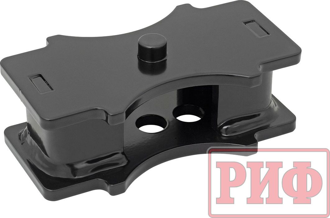 Проставка РИФ рессора-мост H=60 мм, диаметр отв. 13 мм. Артикул PRM-D13-60