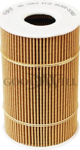 Масляный фильтр GoodWill для Hyundai HD65 2006-2026. Артикул OG 1062 ECO