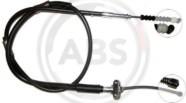 Трос ручника (тросик ручного тормоза) ABS задний правый для Toyota Corolla E90 1987-1992. Артикул K12708