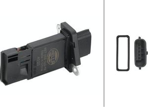 Датчик массового расхода воздуха (ДМРВ) Hella для Infiniti QX50 I 2013-2017. Артикул 8ET 009 142-761