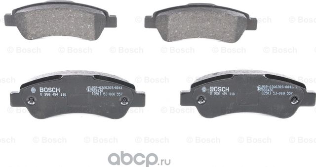Колодки торм задн к-т Citroen Jumper  Fiat Ducato  Peugeot Boxer (Bosch). Артикул 986494110