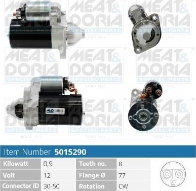 Стартер Meat & Doria для Hyundai Sonata III 1993-1998. Артикул 5015290