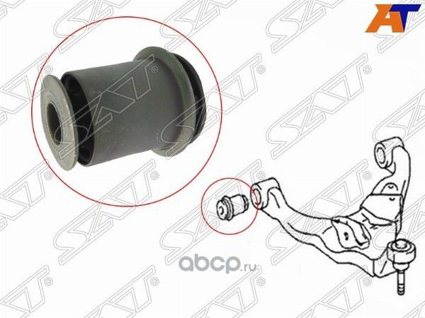 Сайлентблок FR нижнего рычага Land Cruiser 120  P (SAT). Артикул ST4865460030