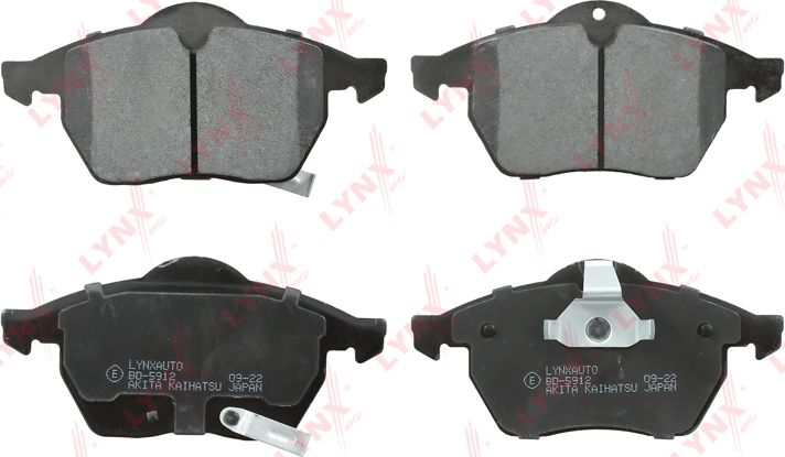 Тормозные колодки LYNXauto. Артикул BD-5912