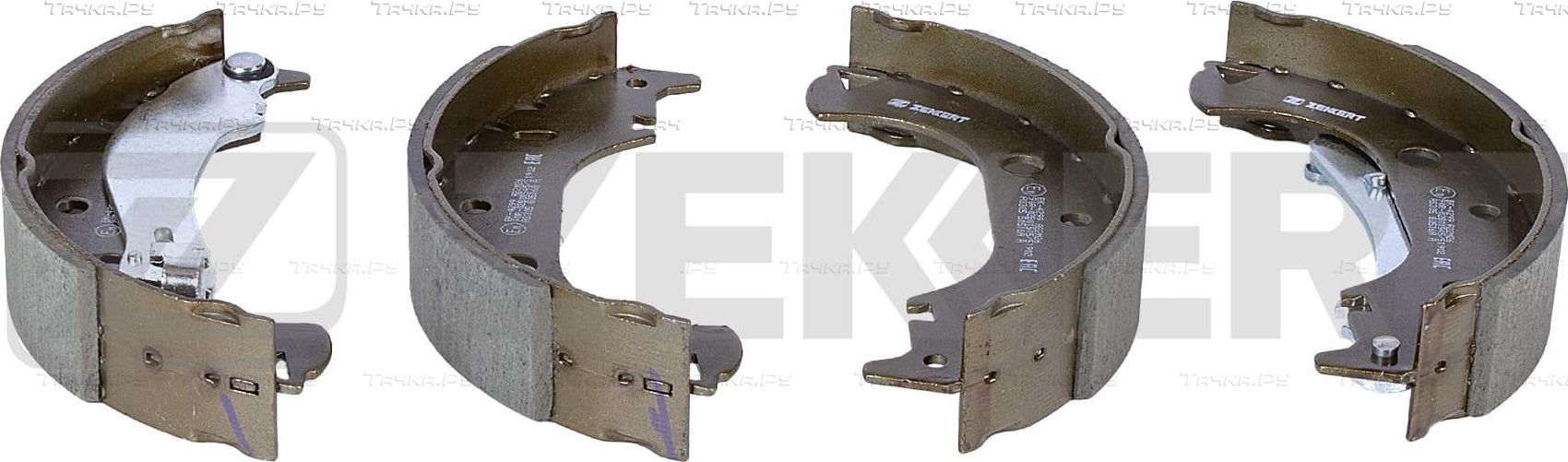 Тормозные колодки Zekkert задние для Fiat Albea 2000-2012. Артикул BK-4299
