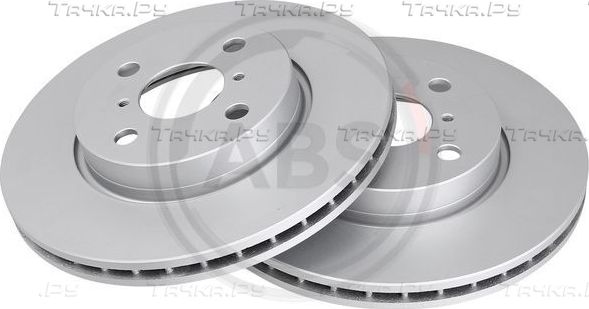 Тормозной диск ABS передний для Toyota Yaris III 2010-2014. Артикул 17922