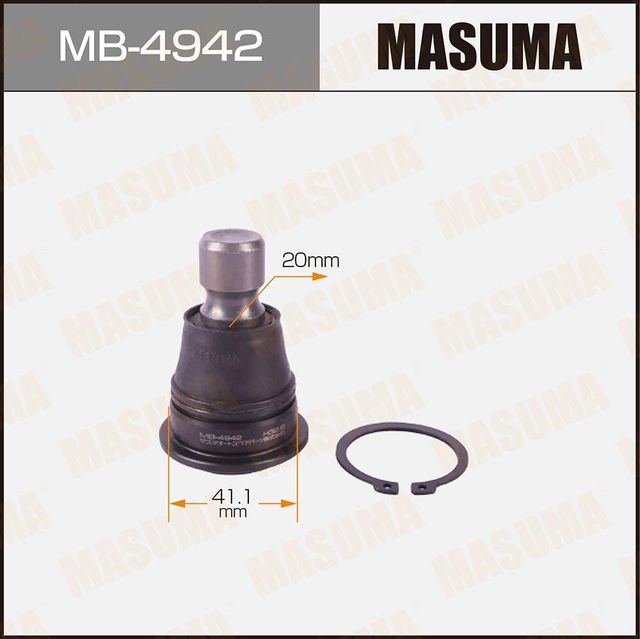 Шаровая опора Masuma передняя передняя правая/левая нижняя для Nissan X-Trail T32 2014-2026. Артикул MB-4942