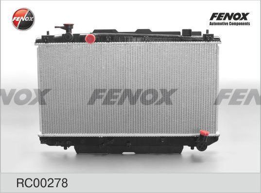 Радиатор охлаждения двигателя Fenox. Артикул RC00278