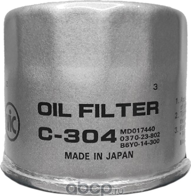 Фильтр масляный Vic C304 VIC. Артикул C304