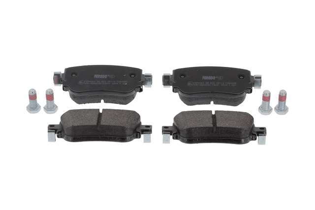 Тормозные колодки Ferodo Premier Eco Friction задние для Audi A1 II (GB) 2018-2026. Артикул FDB4485