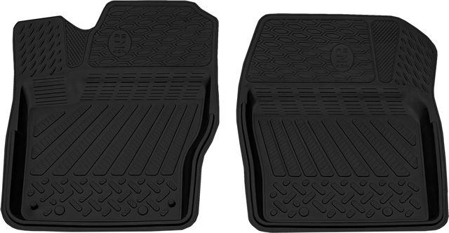 Коврики Rezkon резиновые передние для салона Ford Focus III 2014-2026. Артикул 1516010200