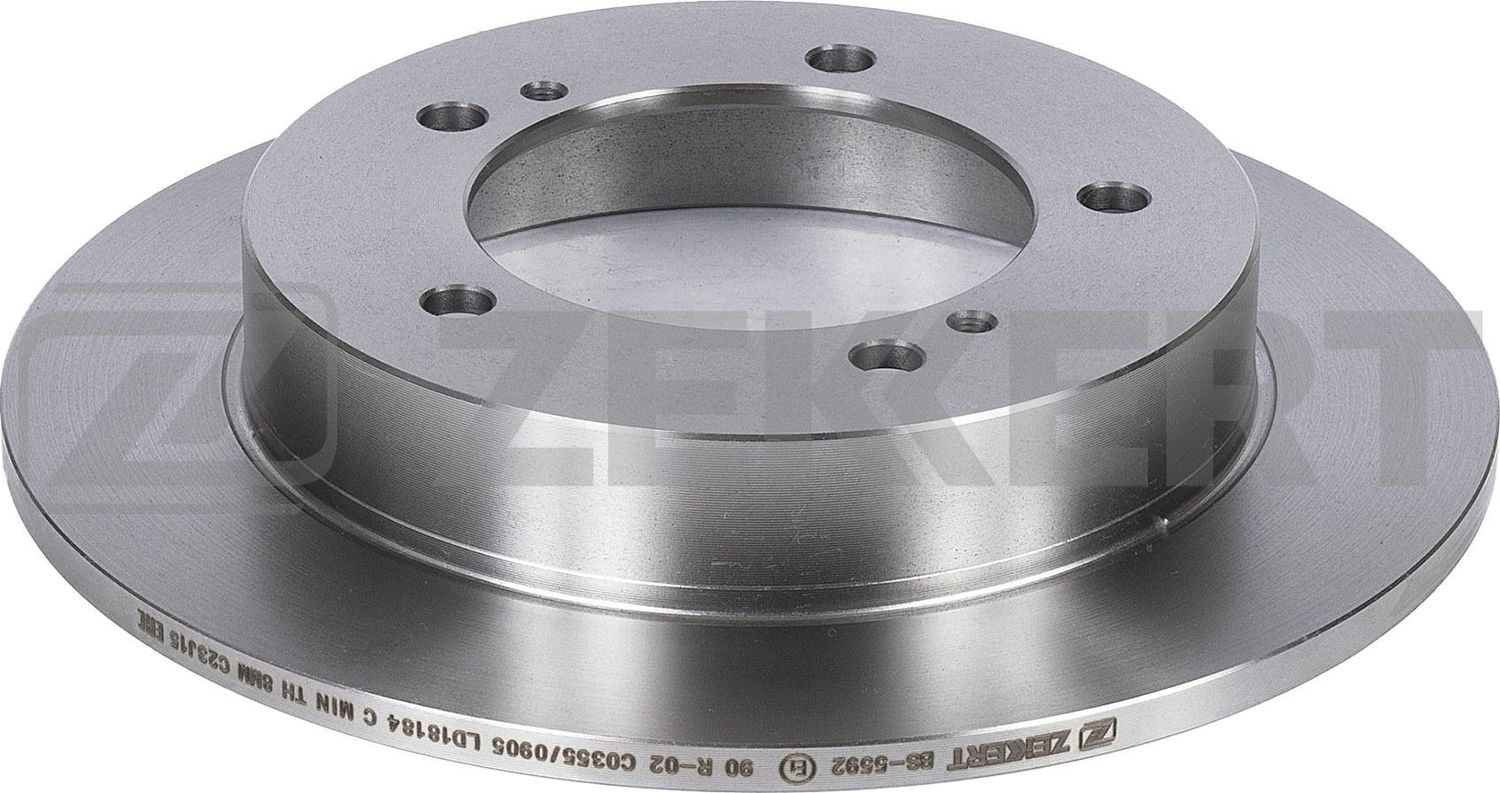 Тормозной диск Zekkert передний для Suzuki Jimny III 1998-2019. Артикул BS-5592