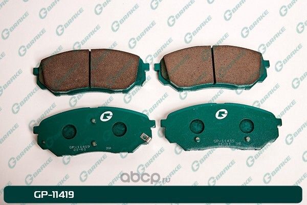 Колодки G-brake GP-11419 G-Brake. Артикул GP11419
