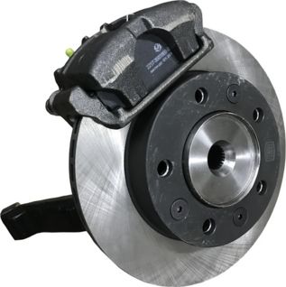 Тормоза Niva-Parts передние вентилируемые в комплекте с суппортом ГАЗ для ВАЗ Lada 4x4 2009-2026. Артикул NP-00388